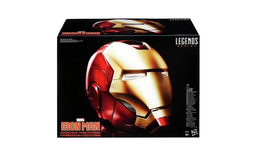 Image 3: Hasbro Iron Man Helmet