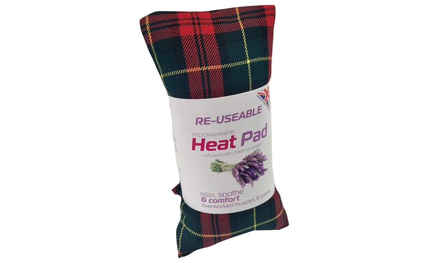 Image 1: Microwaveable Lavender Heat Pad