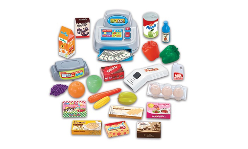 Image 2: Children's Supermarket Toy Set