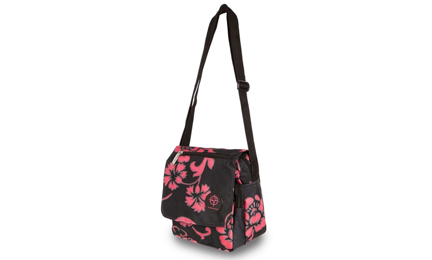 Image 8: Multi-Compartment Shoulder Bag