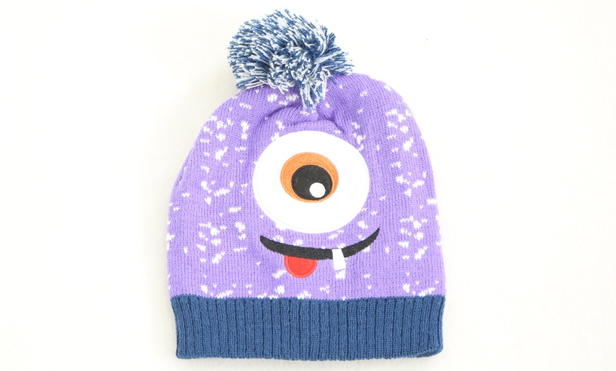 Image 4: Children's Beanie Bobble Hat