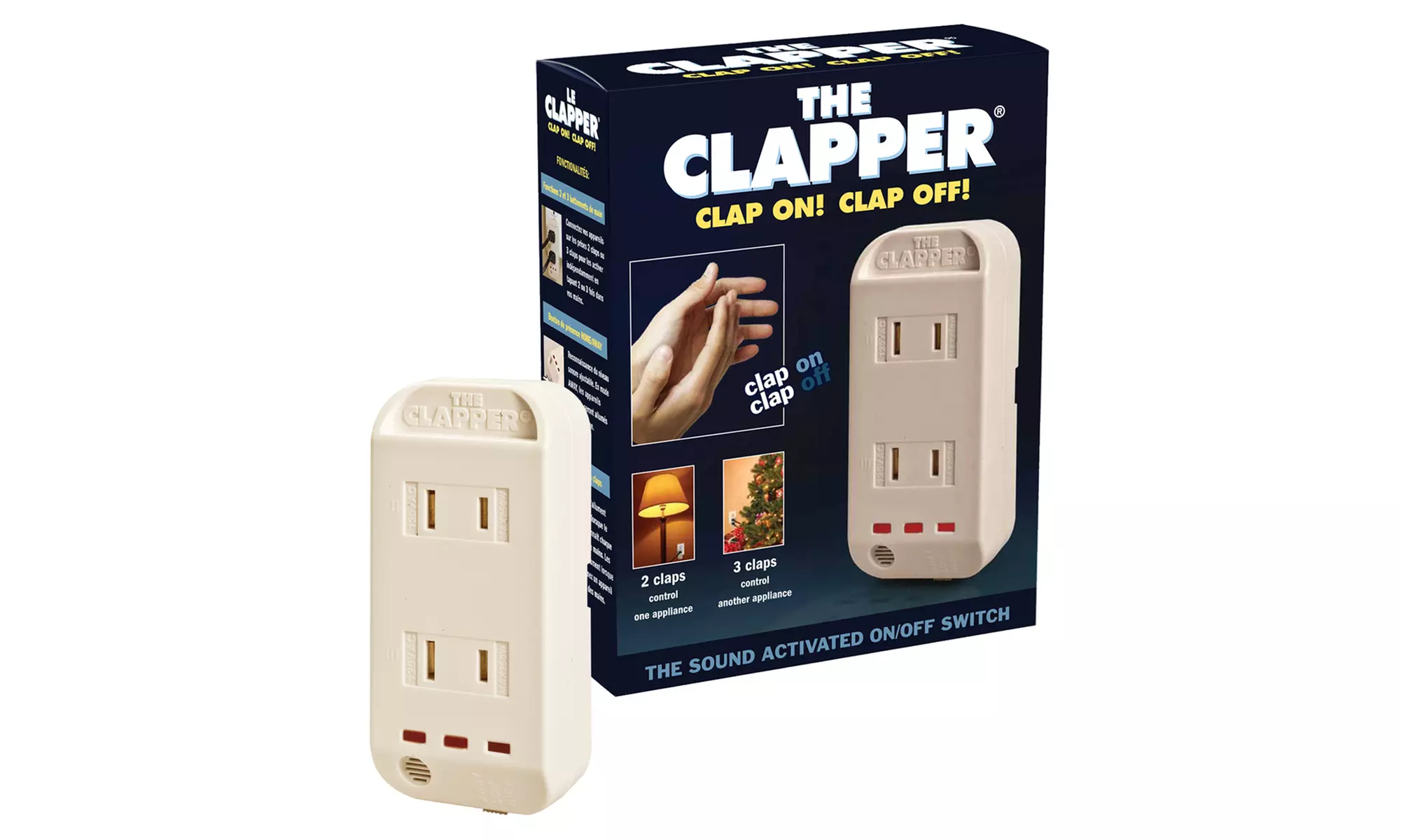 The Clapper- Sound Activated On/ Off Switch - Primary Image