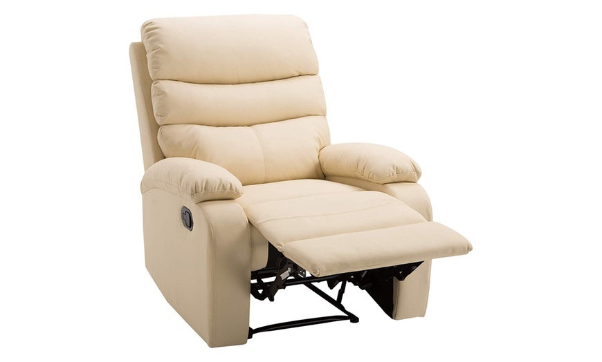 Image 6: Padded Recliner Armchair