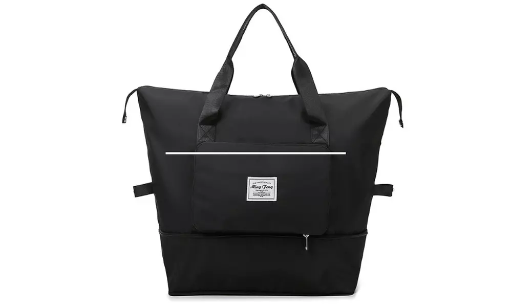 One or Two Waterproof Lightweight Foldable Duffle Handbags