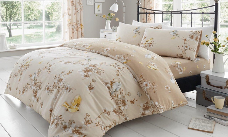 Image 6: Birdie Blossom Duvet Set