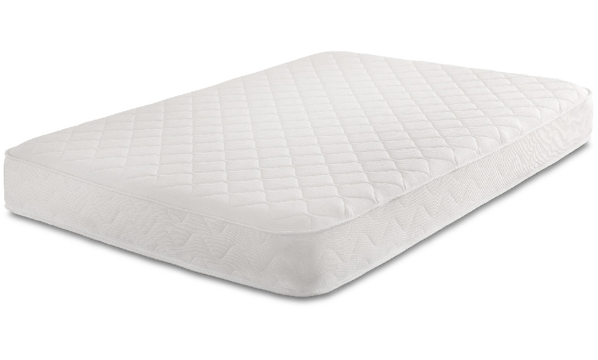 Image 4: Memory Foam Open Coil Spring Core Mattress