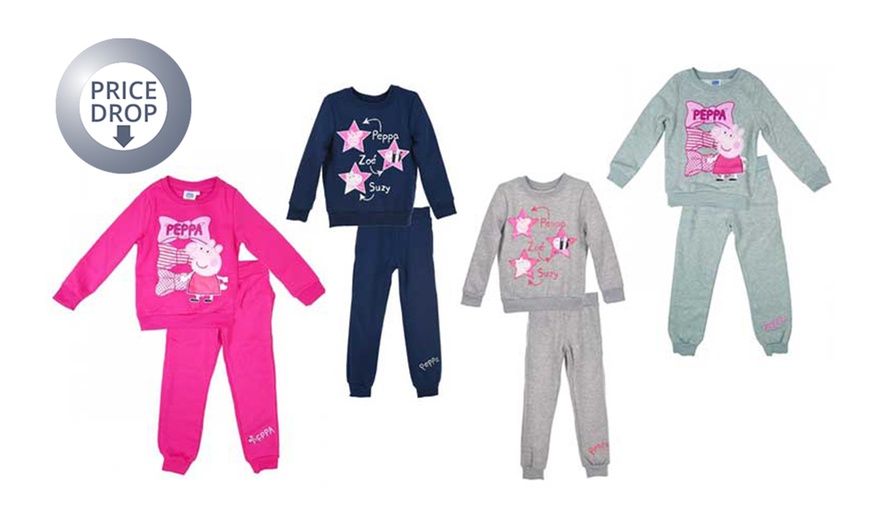 Image 1: Peppa Pig Two Tracksuits Sets