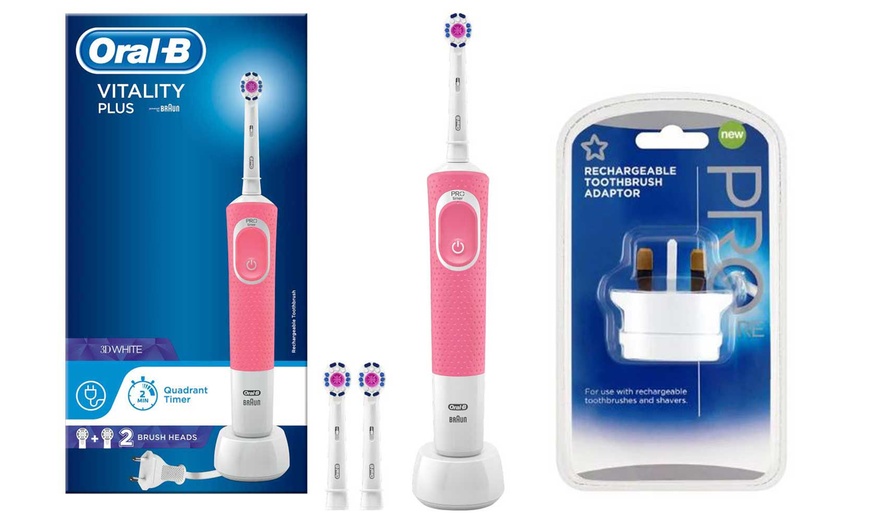 Image 3: Oral-B Vitality Electric Toothbrush