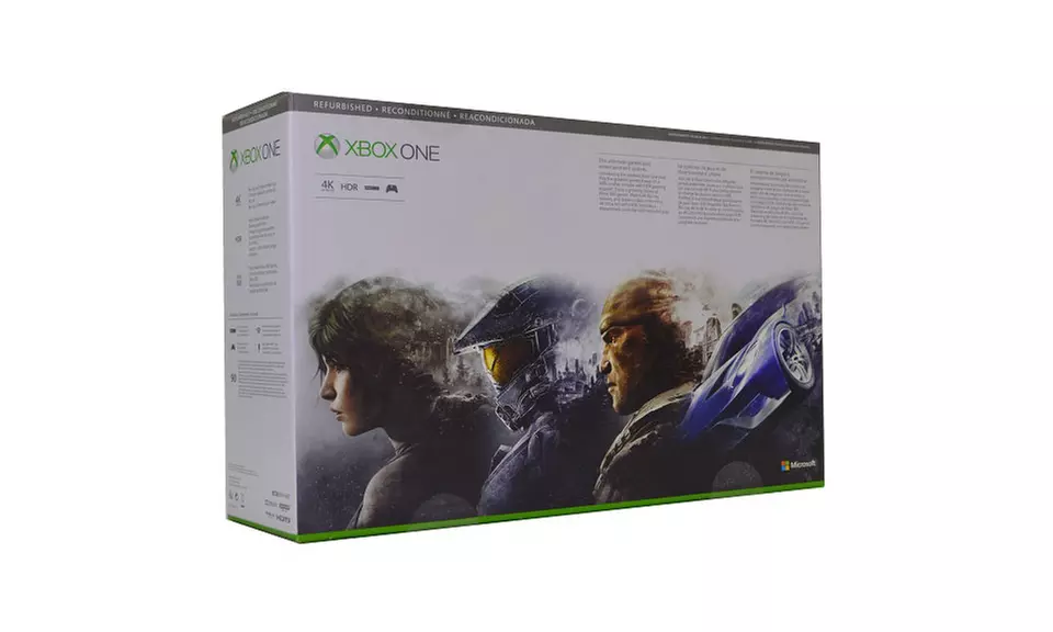 Xbox One S 500GB Console (Manufacturer Refurbished) - Second Medium