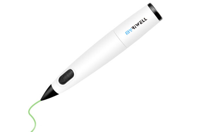 Image 6: 3D Printing Pen with 12 PCL Filaments