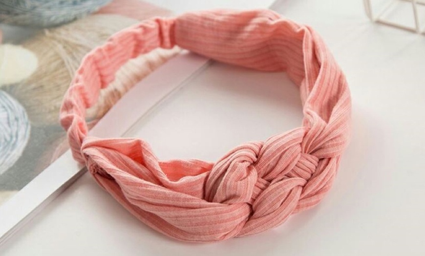 Image 6: Braided Elastic Headband