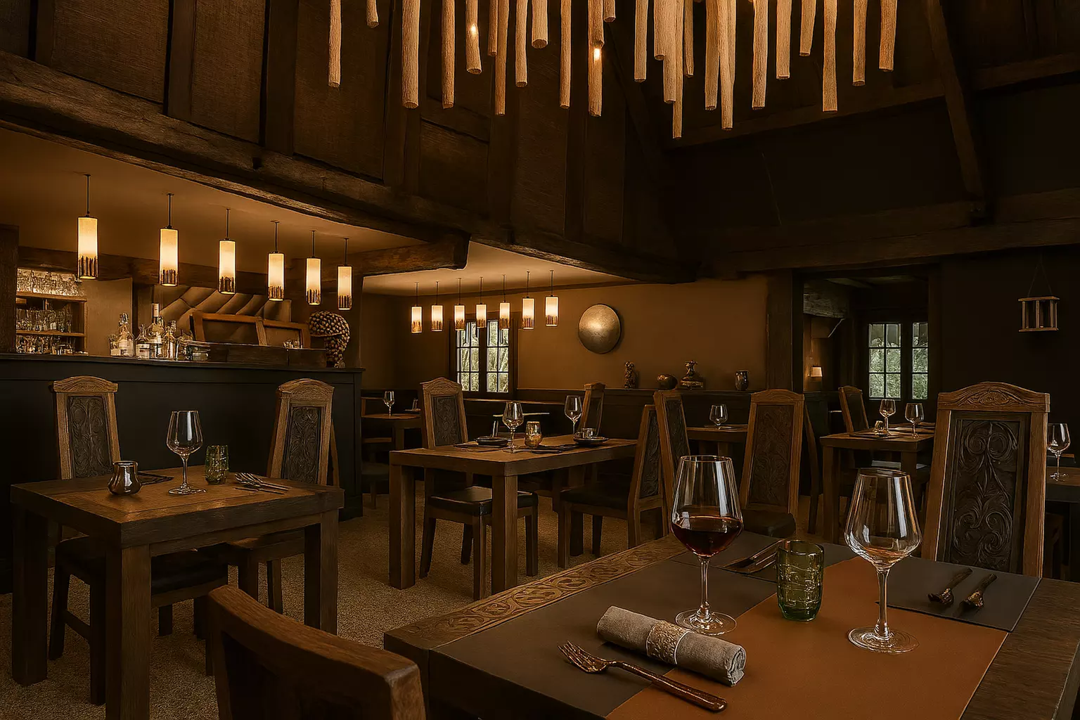 Menu thaïlandais en 4 services au restaurant Dar El Siam