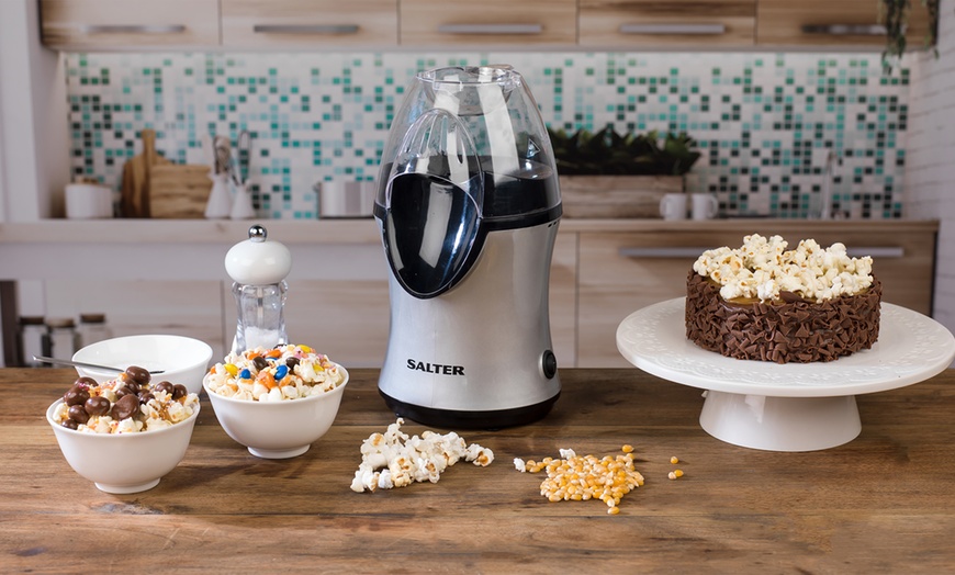 Image 2: Salter Fat-Free Electric Hot Air Popcorn Maker