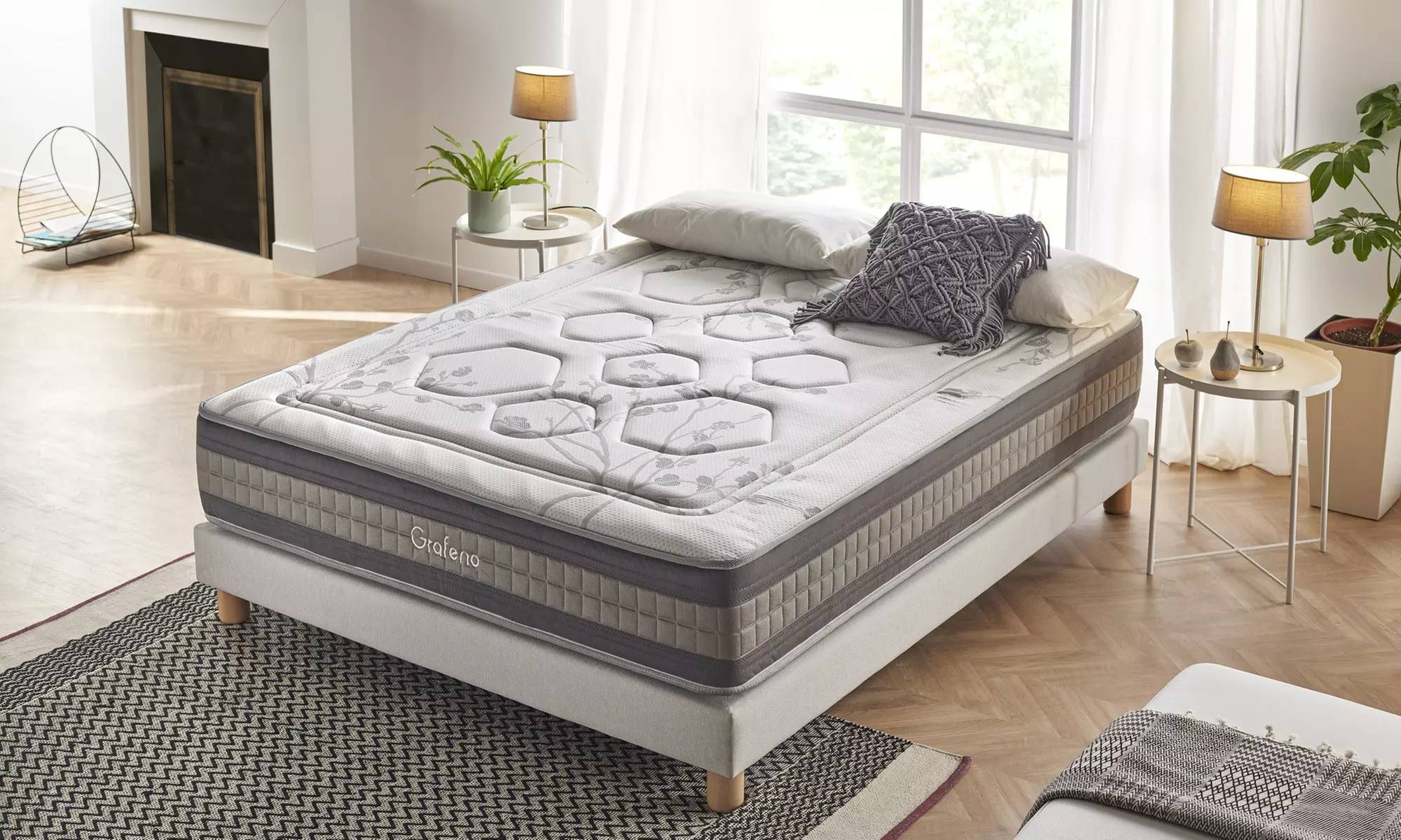 Graphene pocketveringmatras