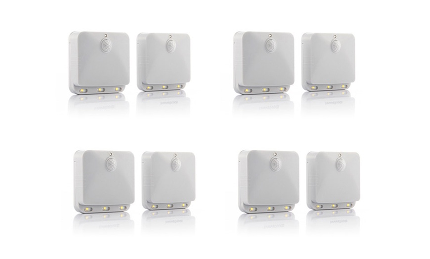 Image 9: 2, 4 ou 8 spots LED détecteurs de mouvement Innovagoods