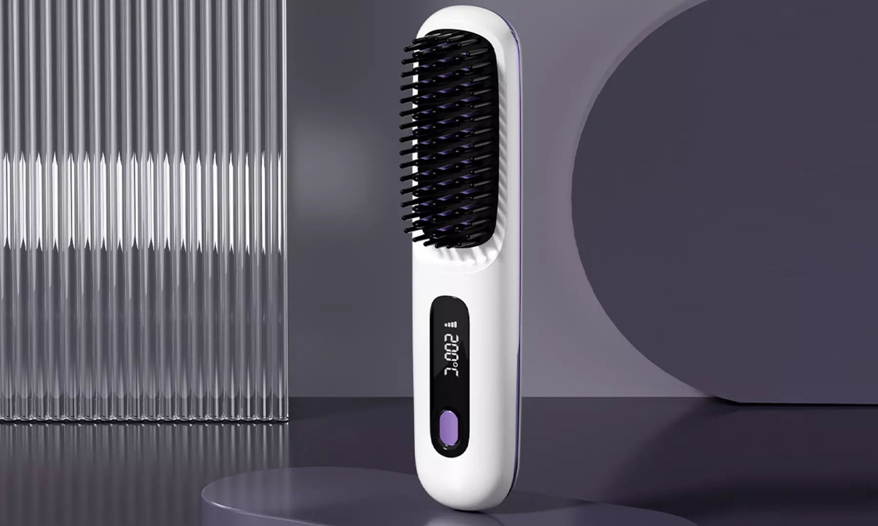 Tragbarer Haarglätter