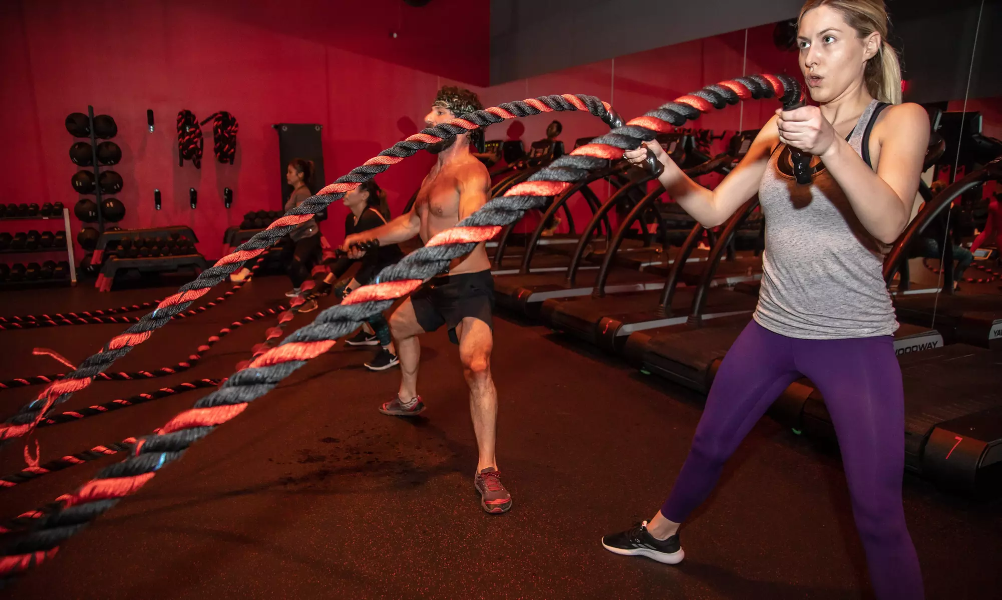 Two Drop-In Fitness Classes or One-Year Unlimited Fitness Membership at Redemption Fitness (Up to 62% Off) - Second Medium