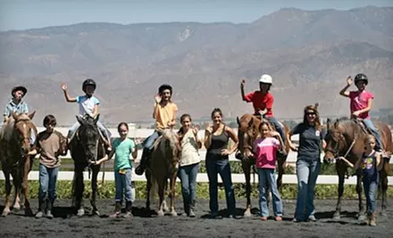 Horseback-Riding Lessons, Party, or Five-Day Summer Camp at El Camino Ranch in Redlands (Up to 64% Off) - Primary Image