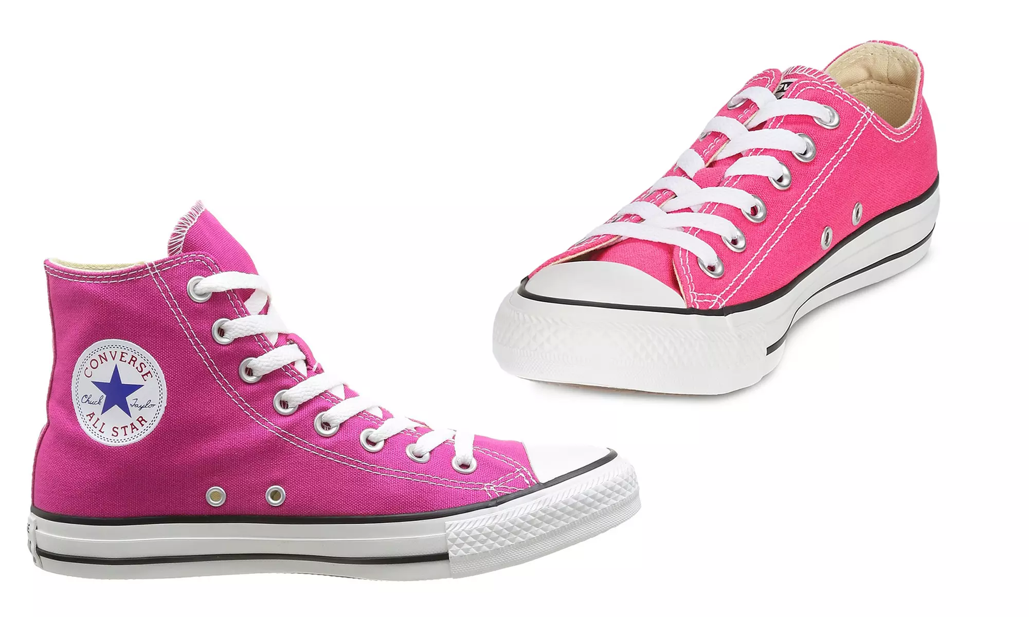 Converse Unisex-Sneakers CTAS SEASON OX low oder high in Pink - Primary Image
