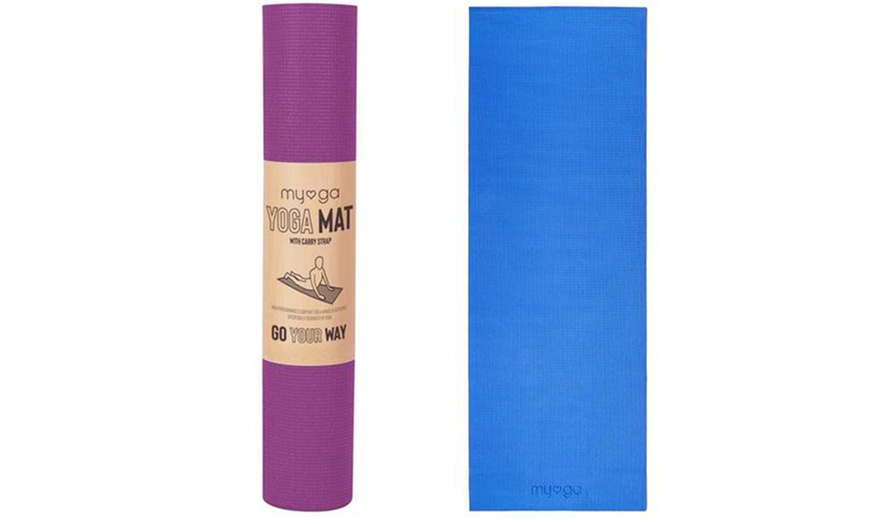 Image 1: Rubber Yoga Mat