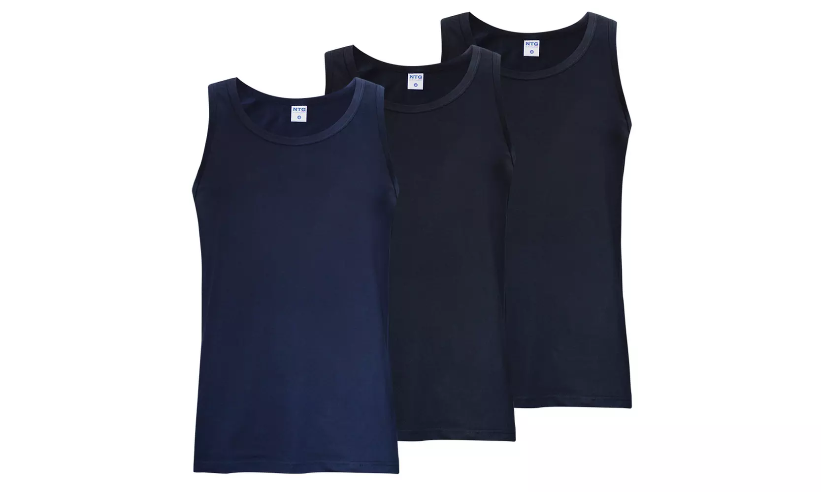 Set da 3 o 6 canotte da uomo De Fonseca o Nottingham