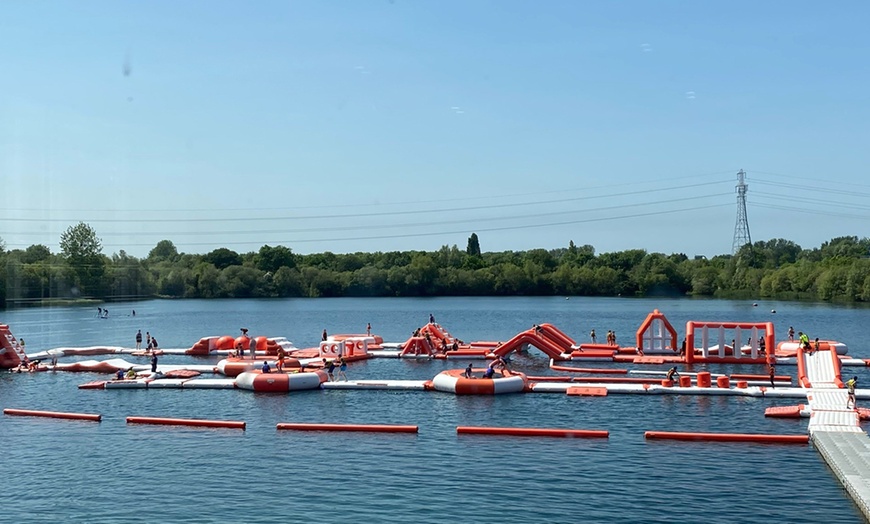 Image 4: 50-Minute Aqua Park Session with Wetsuits at Lagoona Park