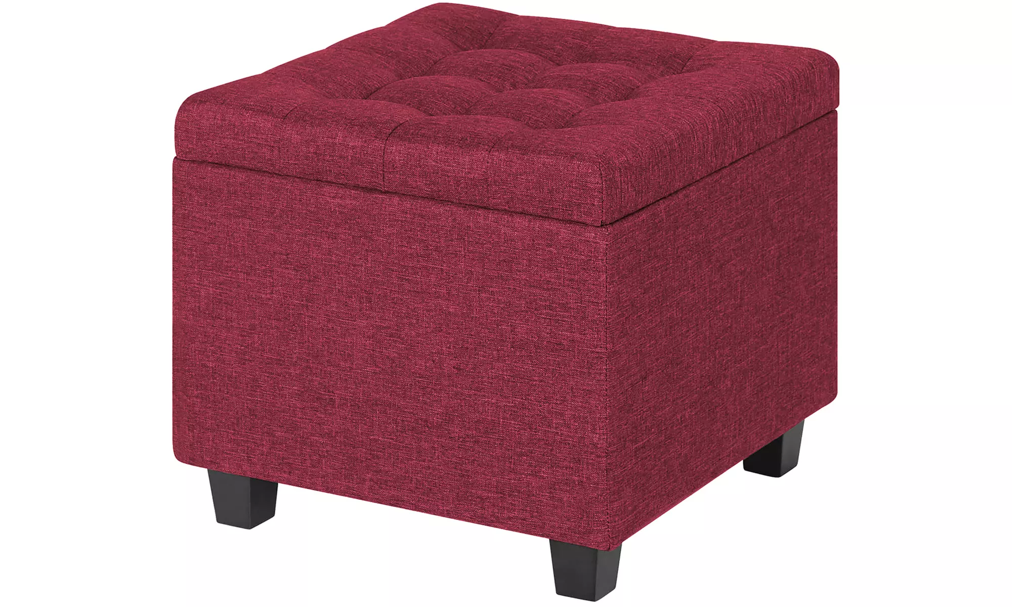 Pouf avec espace de rangement