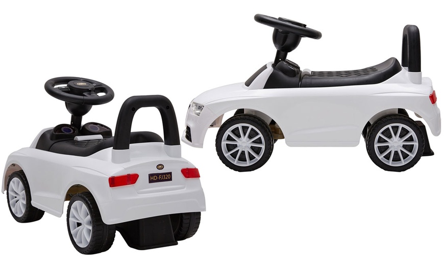 Image 6: Audi-Style Ride-On Push Toy Car