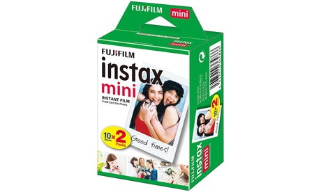 1 ou 2 lots de 20 Instax mini films Fujifilm, livraison gratuite