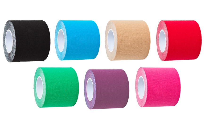 Image 1: One, Three or Six Rolls of Kinesiology Tapes