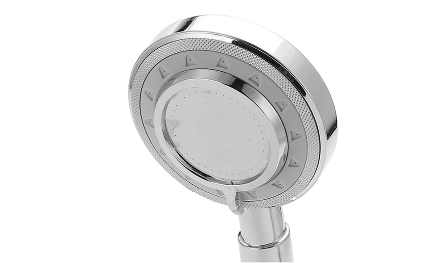 Image 2: One or Two Three-Mode Pressure Booster Shower Heads