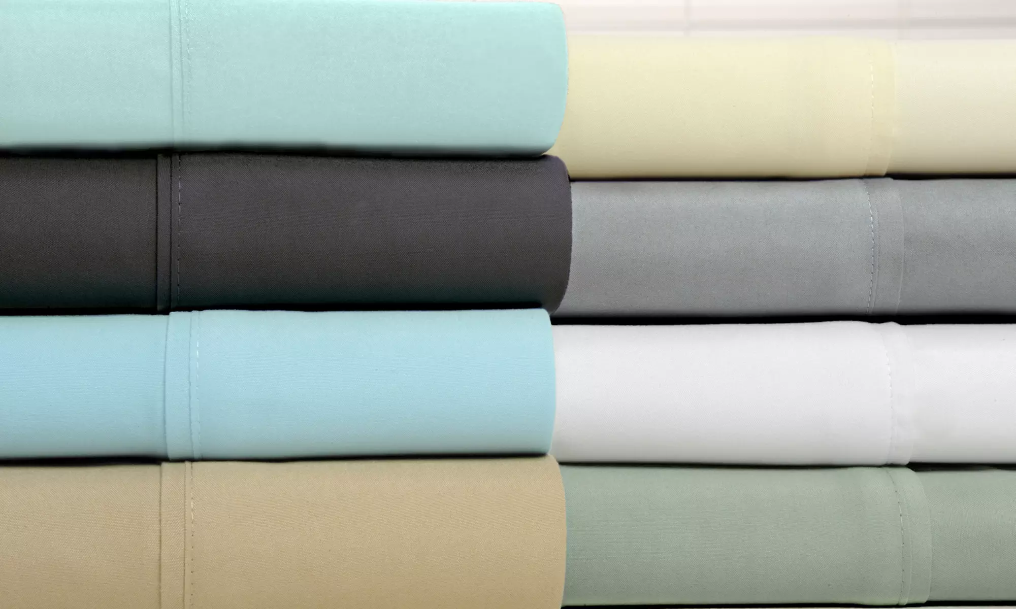 Bamboo-Blend Luxury Solid Sheet Set (4- or 6-Piece) - Primary Image