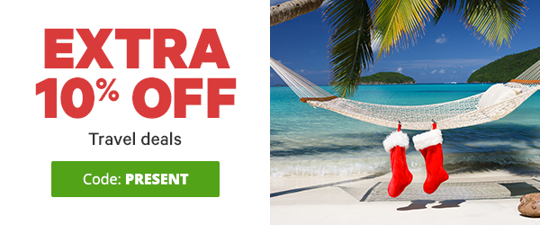 10% off Travel deals