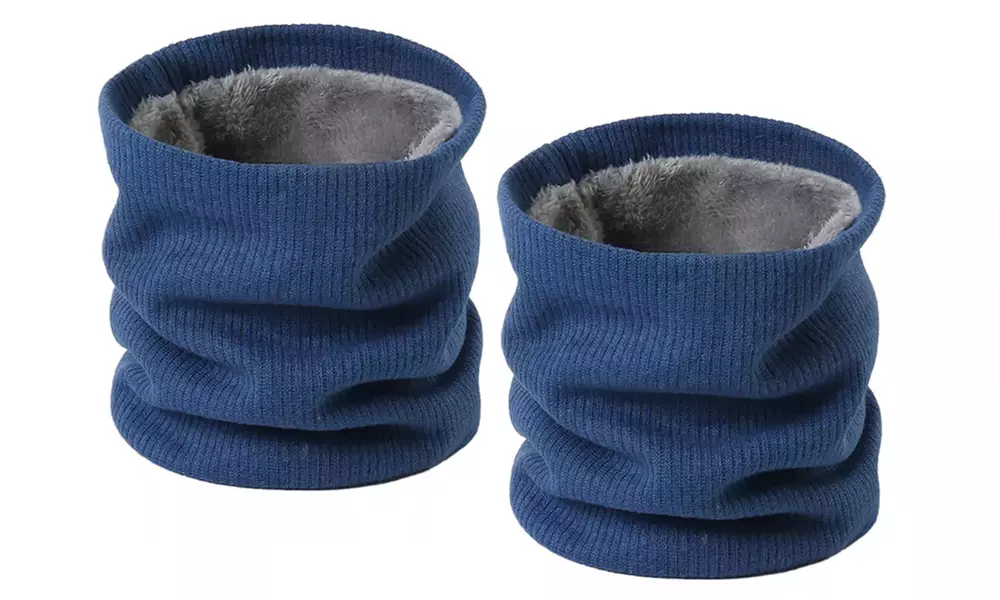 1 of 2 winter nekwarmers in kleur naar keuze