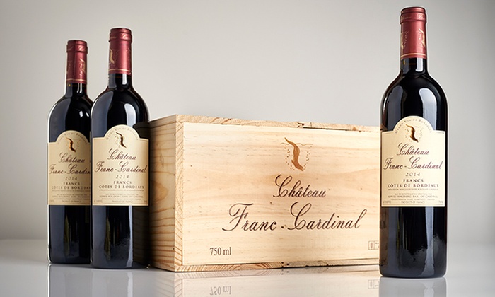 75% Off 3 Bottles of Chateau Franc Cardinal from Splash Wines
