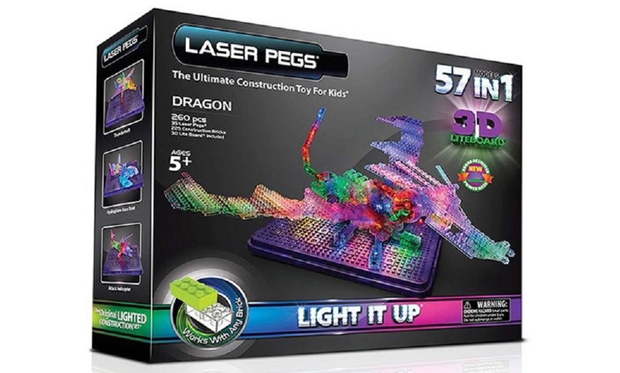 Image 8: Laser Pegs Building Sets