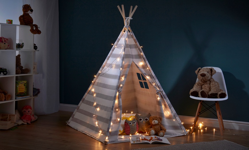 Image 11: Children's Tepee Tent