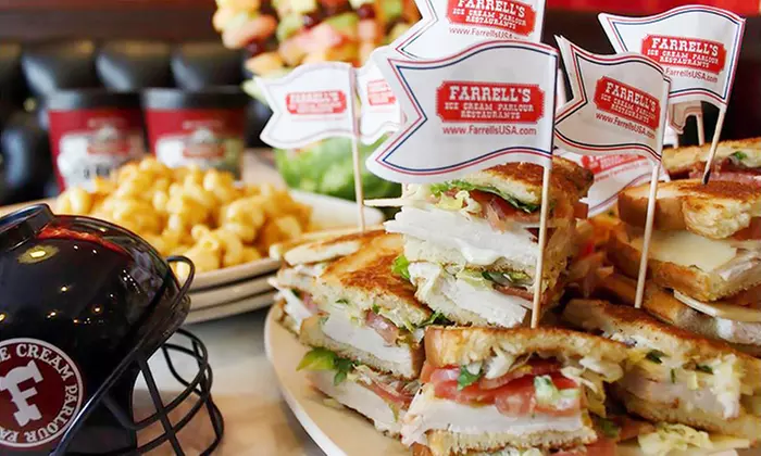 Ice Cream and American Food at Farrell's Ice Cream Parlour (40% Off) - Primary Image
