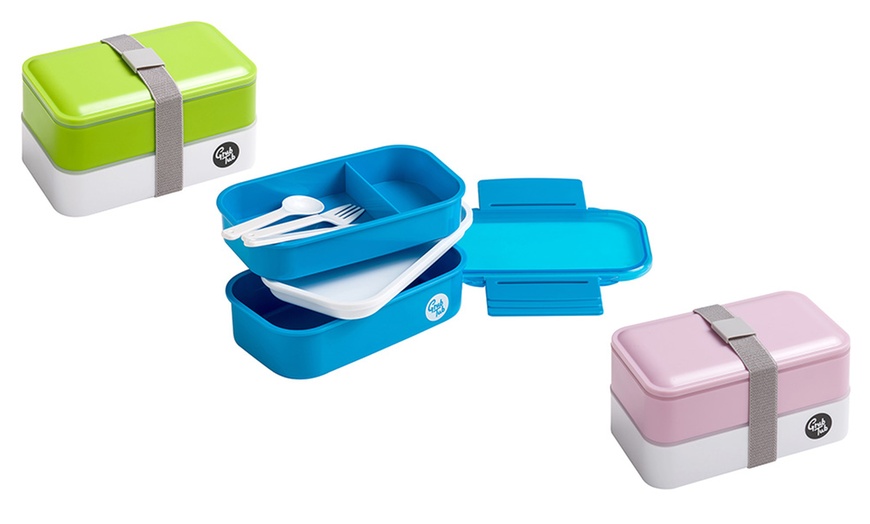 Image 1: Grub Tub Lunch Boxes