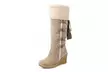 Women's Long Lace-Up Boots - Image 6
