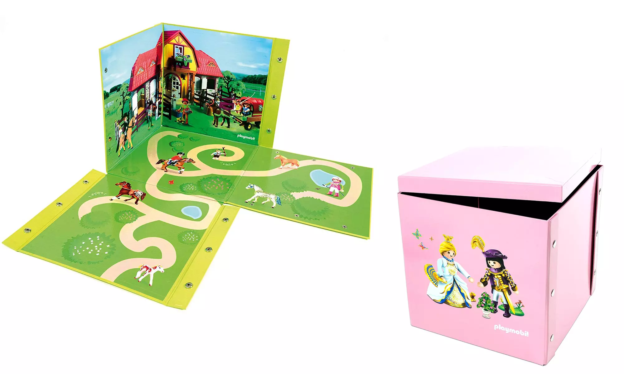 Boite de rangement et jeu 2 en 1 Playmobil - Primary Image