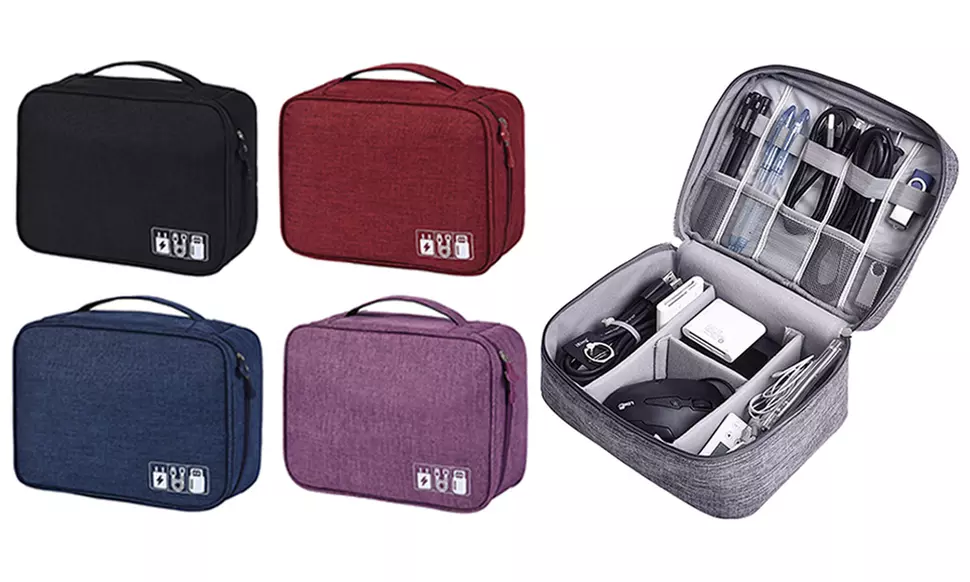 1 o 2 organizer per mouse e altri accessori elettronici, disponibili in vari colori, con spedizione gratuita - Primary Image