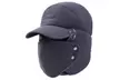 1 ou 2 casquettes style bonnet avec protection du visage amovible en fibres acryliques, coloris au choix - Image 7