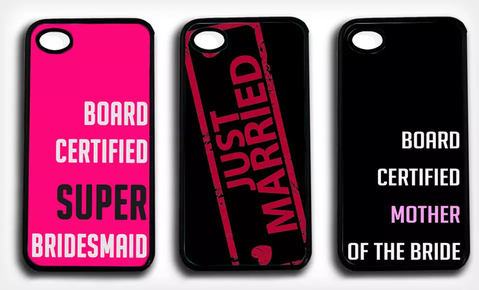$9.99 for Wedding-Themed Silicone iPhone 4/4S or 5 Cases (Up to $49.95 List Price). 20 Options Available. Free Returns. - Second Medium
