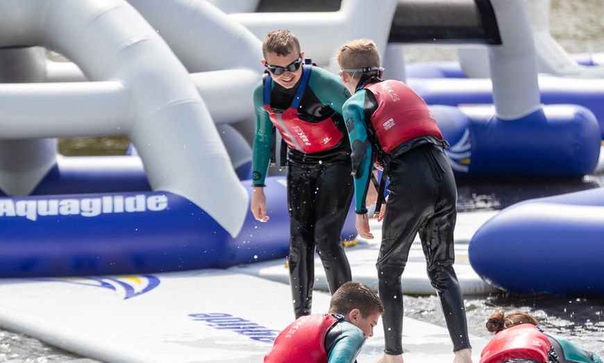 Image 1: One-Hour Lagoon Wipeout at National Water Sports Centre