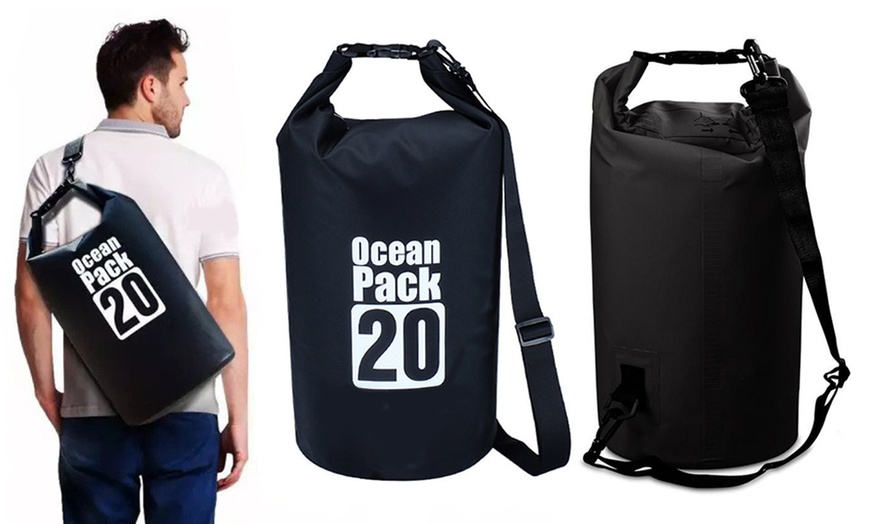 Image 34: One or Two Waterproof Floating Duffel Dry Bags