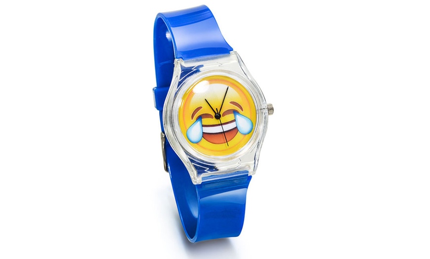 Image 5: Unisex Emoji Watch