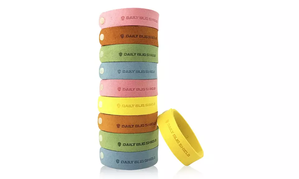 Bracelet anti-moustique, coloris assortis - Second Medium