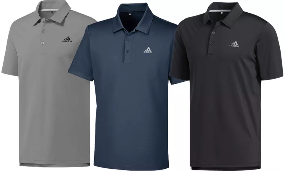 Adidas Golf Ultimate 365 Solid Polo Shirt (S–2XL) - Primary Image