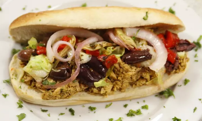Custom Sandwiches or Plates for Two or Catered Party Tray for 10 or 20 from Poccadio (Up to 51% Off) - Primary Image